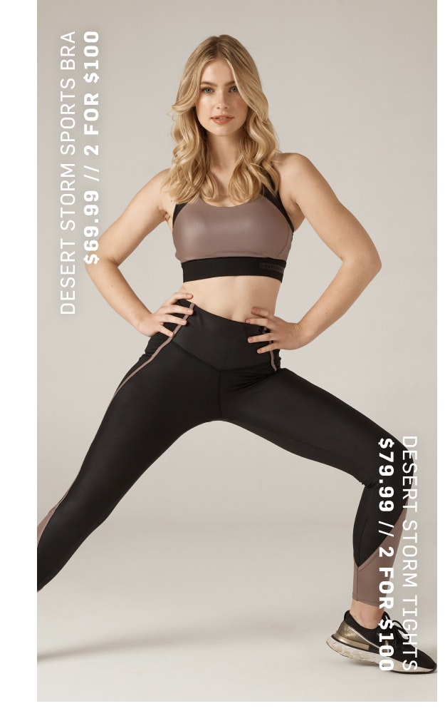 DESERT STORM HIGH IMPACT SPORTS BRA