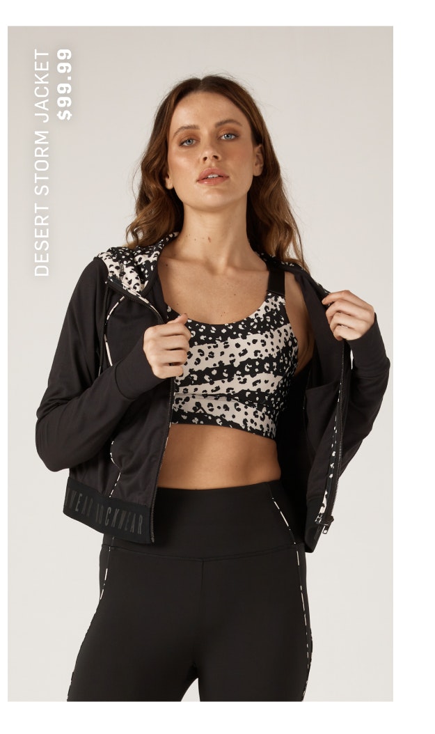 DESERT STORM PIPED JACKET