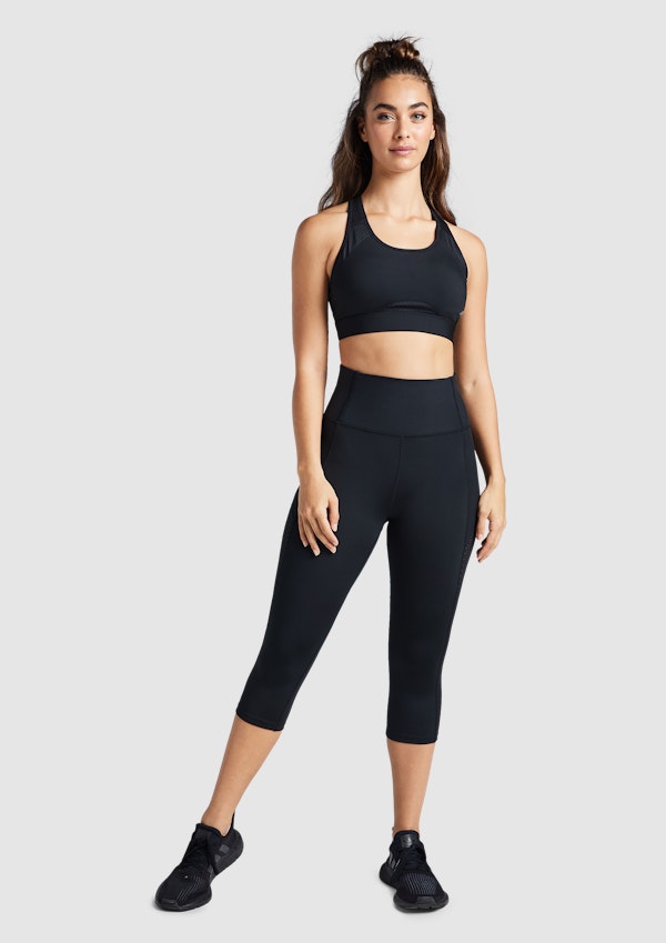 Clean Finish High Impact Speed Bonded Sports Bra