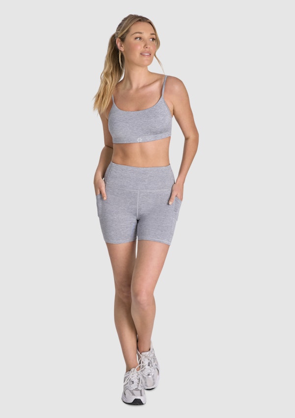 Elevate Pocket Mid Thigh Bike Shorts