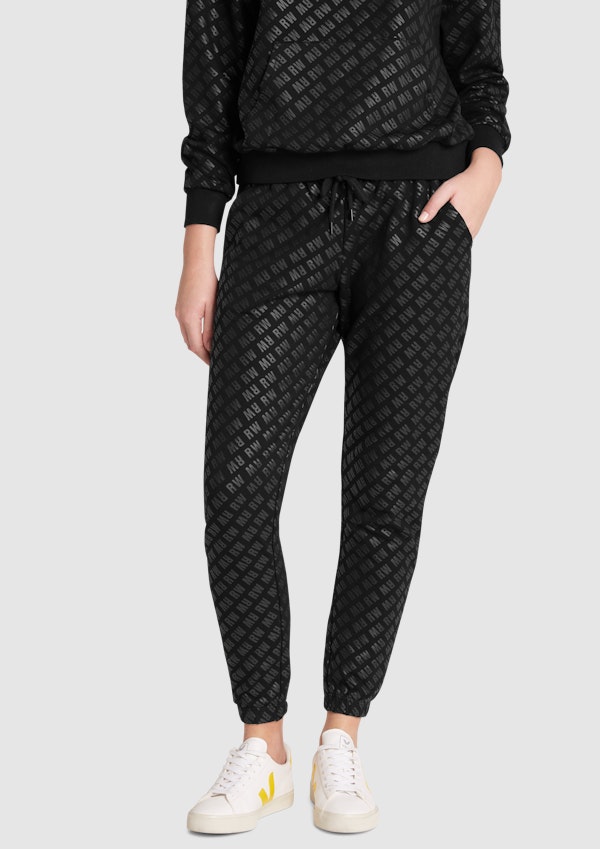 Walk The Line Monogrammed Pants