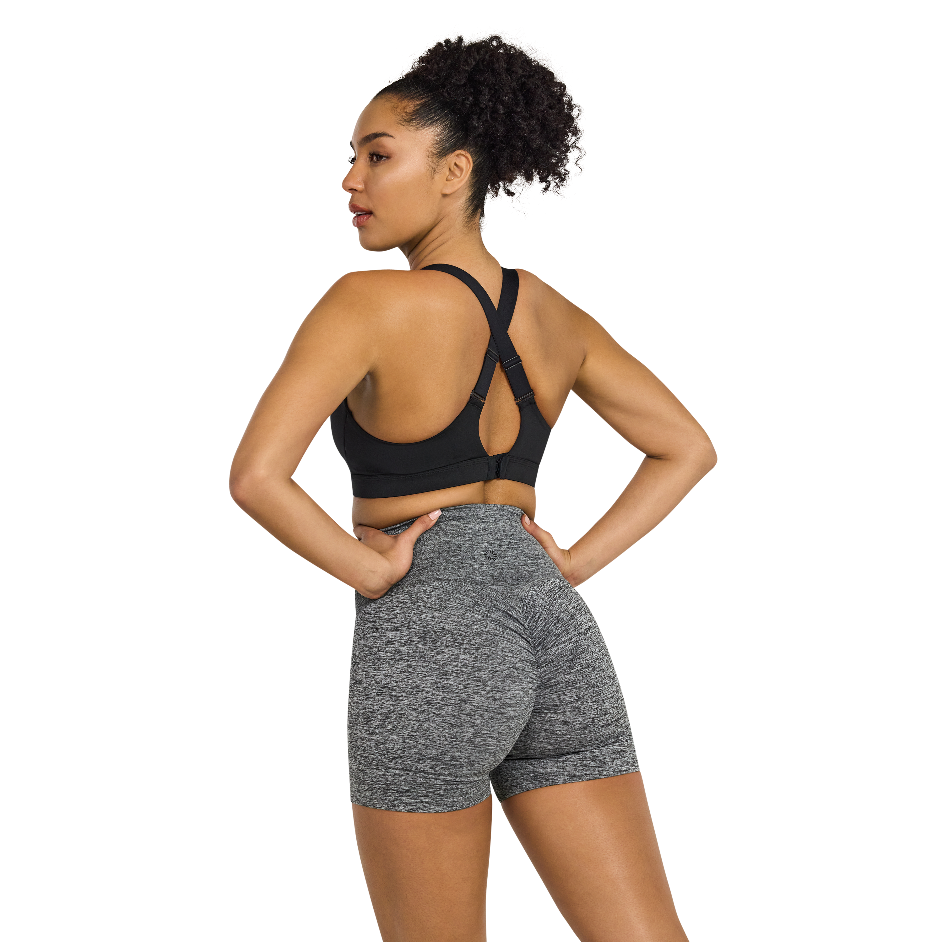 Sculpt Scrunch Bum Mid Thigh Bike Shorts