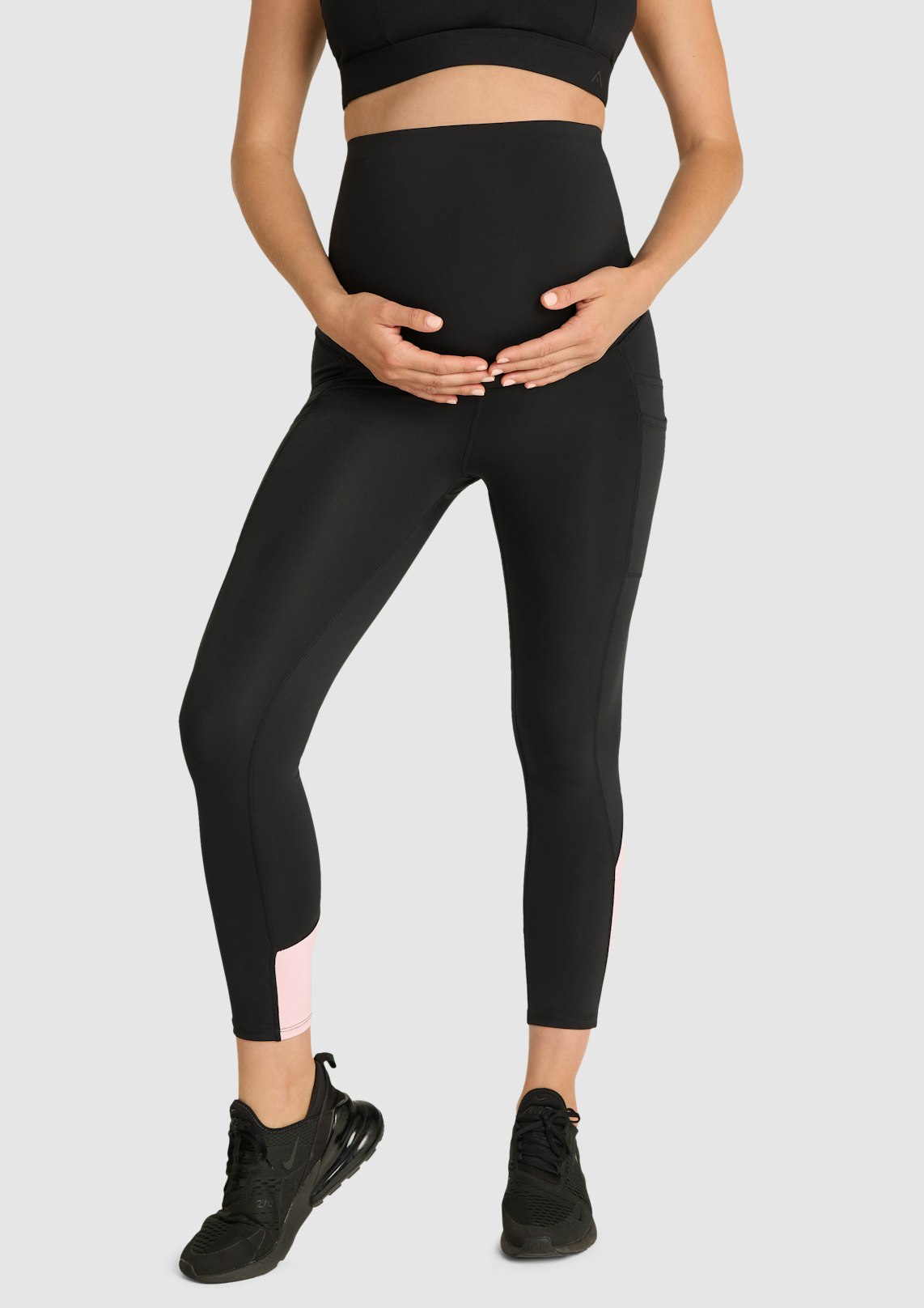 Maternity Pocket Ankle Grazer Tights