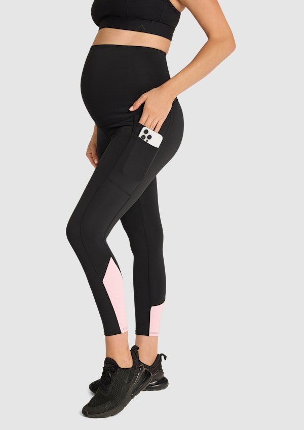 Maternity Pocket Ankle Grazer Tights