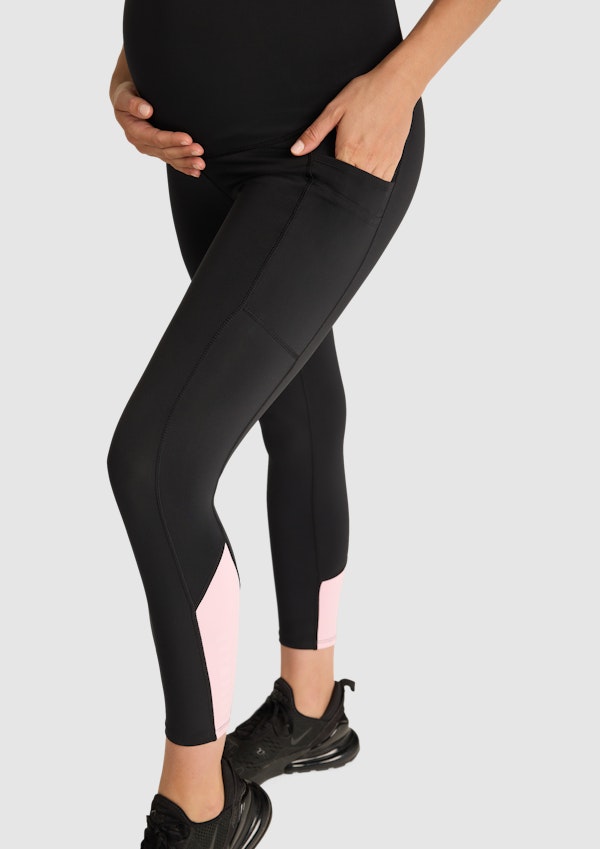 Maternity Pocket Ankle Grazer Tights