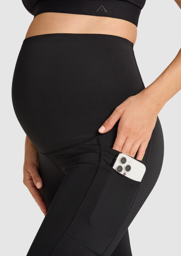 Maternity Pocket Ankle Grazer Tights