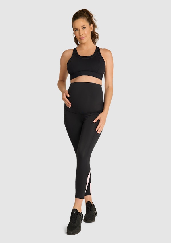 Maternity Pocket Ankle Grazer Tights