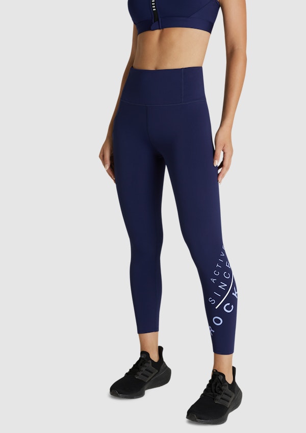 Logo Pocket Ankle Grazer Tights