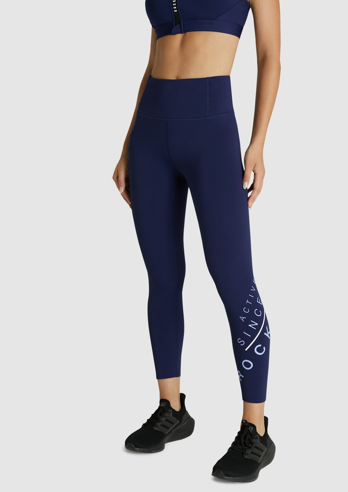 Logo Pocket Ankle Grazer Tights