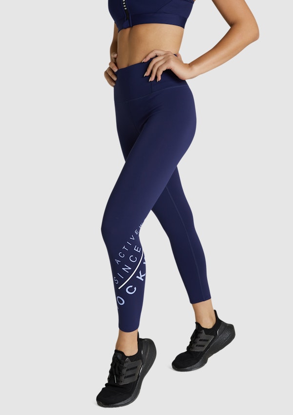 Logo Pocket Ankle Grazer Tights