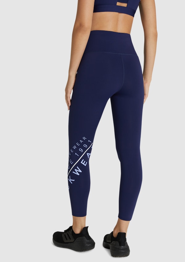 Logo Pocket Ankle Grazer Tights
