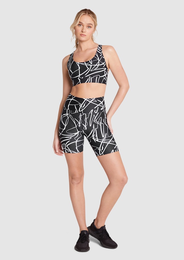 Walk The Line Pocket Bike Shorts