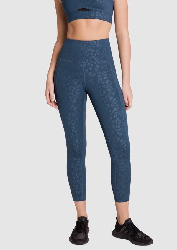 High Rise Pocket Ankle Grazer Tights