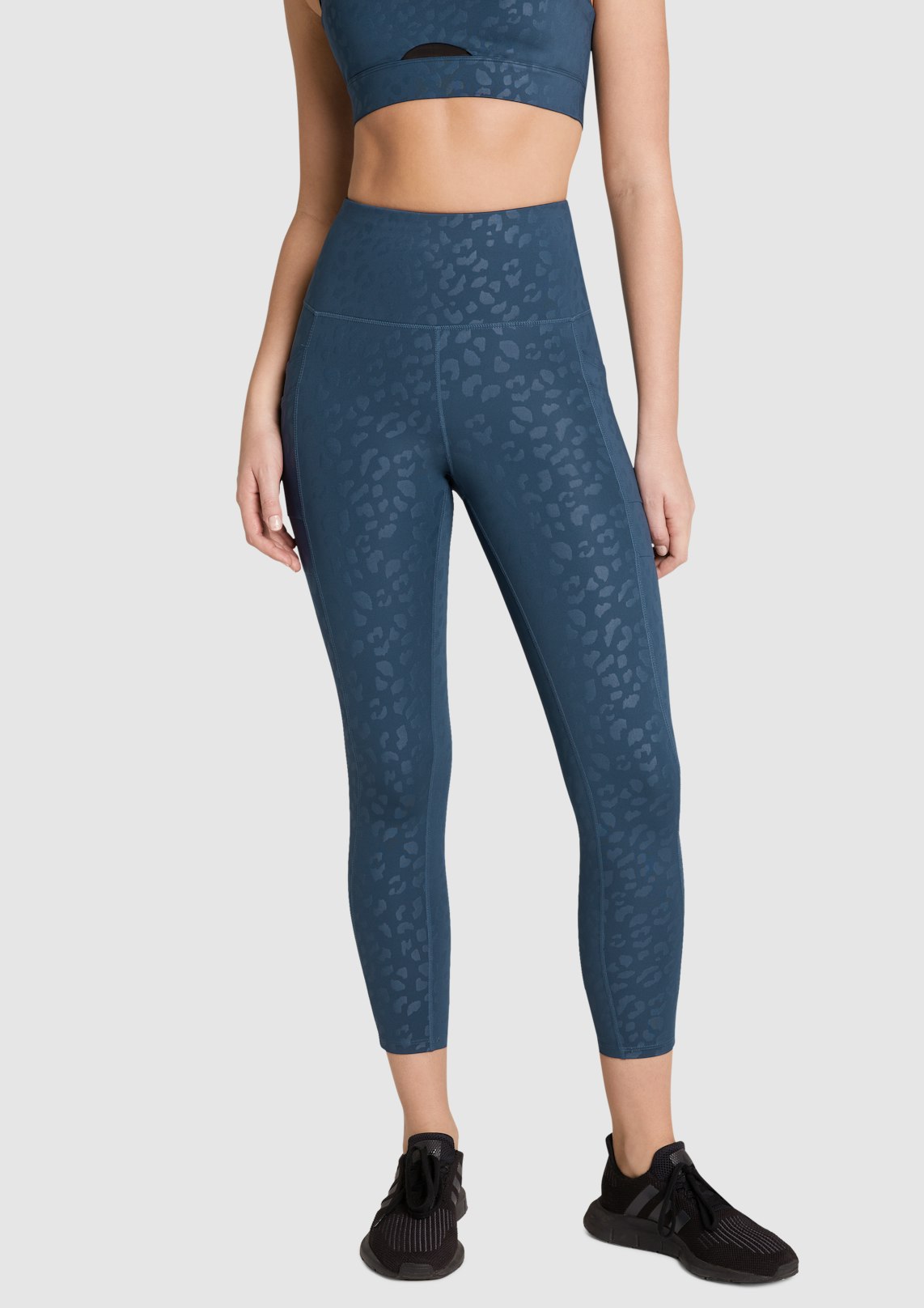 High Rise Pocket Ankle Grazer Tights