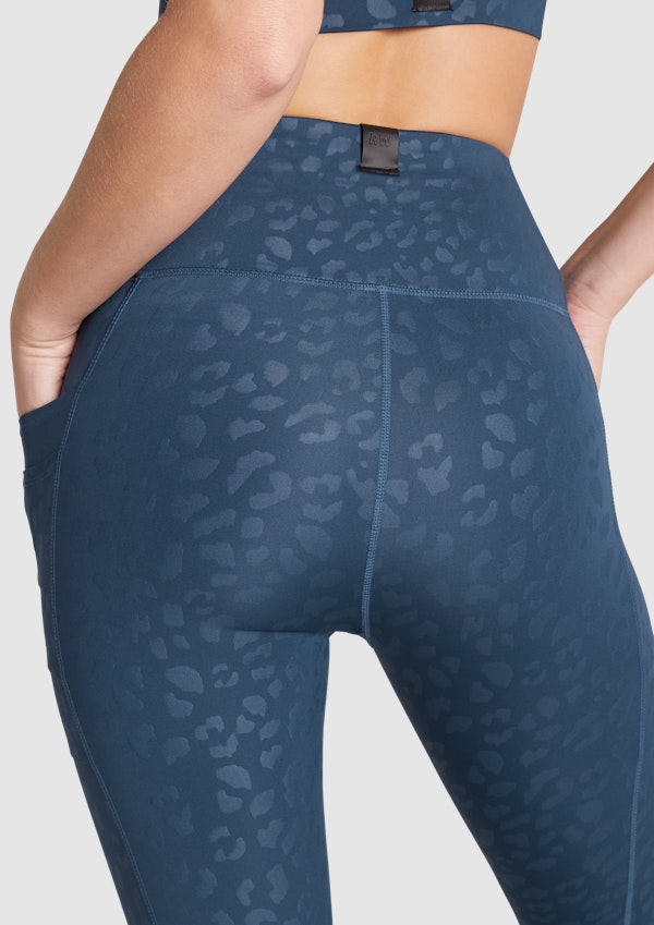 High Rise Pocket Ankle Grazer Tights