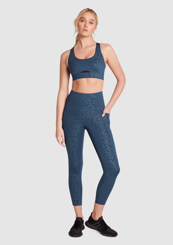 High Rise Pocket Ankle Grazer Tights