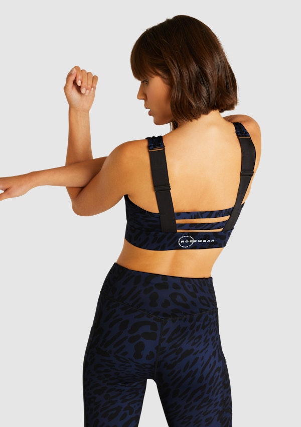 Instinct Zip Adjustable Medium Impact Sports Bra