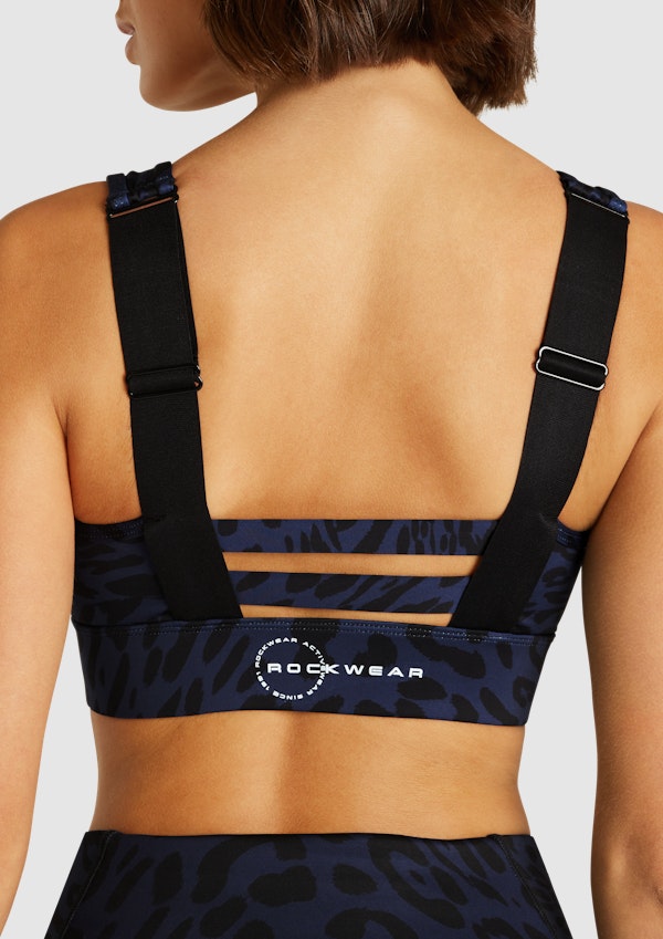 Instinct Zip Adjustable Medium Impact Sports Bra