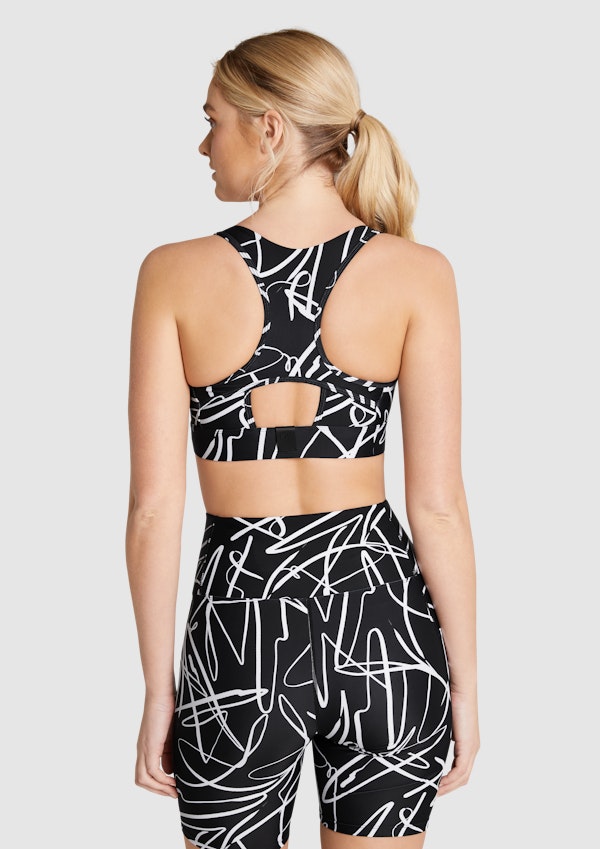 Walk The Line Medium Impact Asana Sports Bra