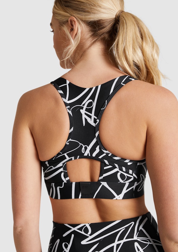 Walk The Line Medium Impact Asana Sports Bra