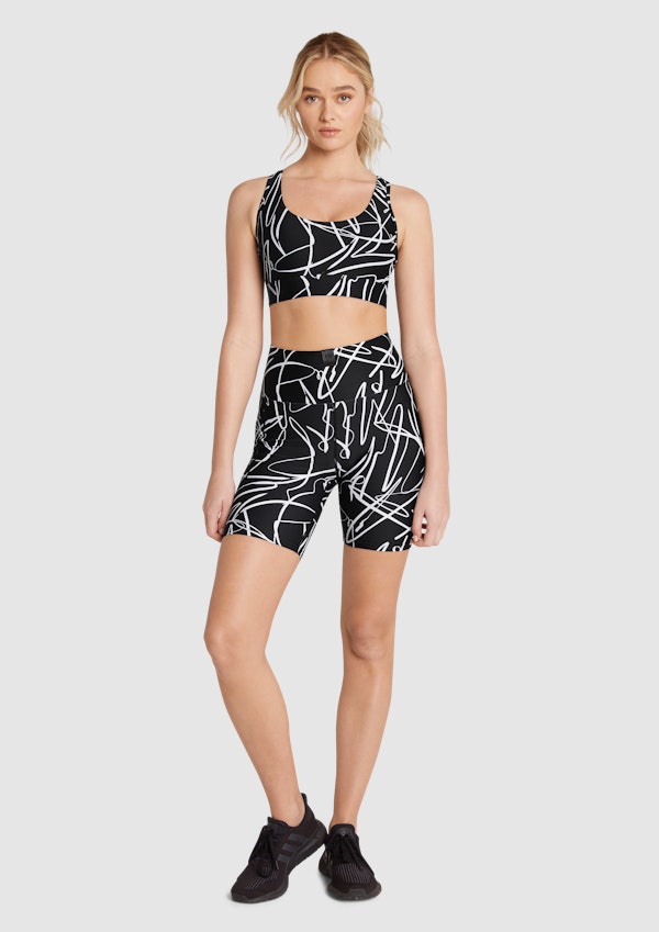 Walk The Line Medium Impact Asana Sports Bra