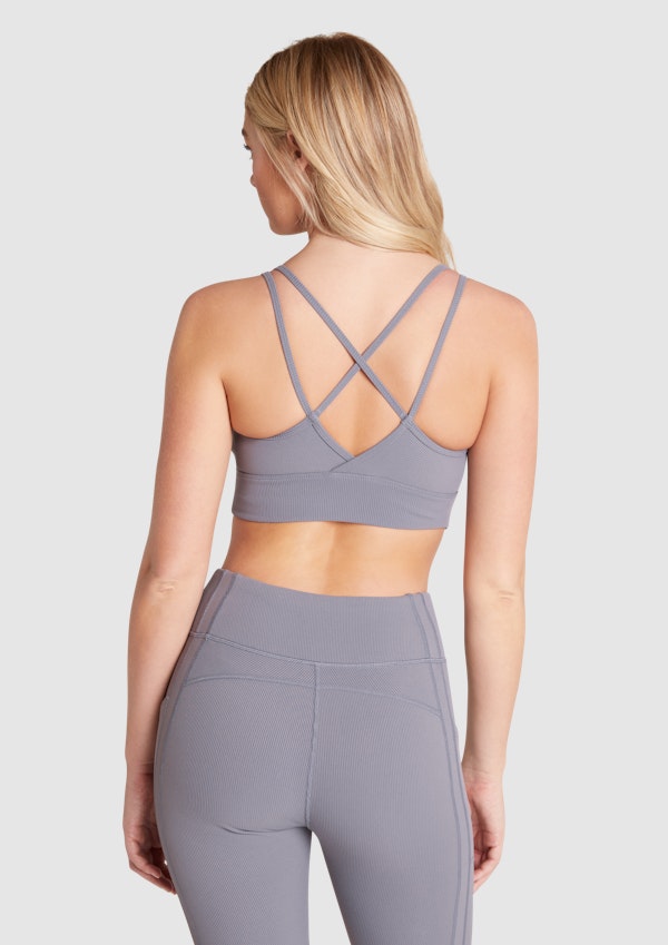 Wild Thing Ribbed Low Impact Sports Bra