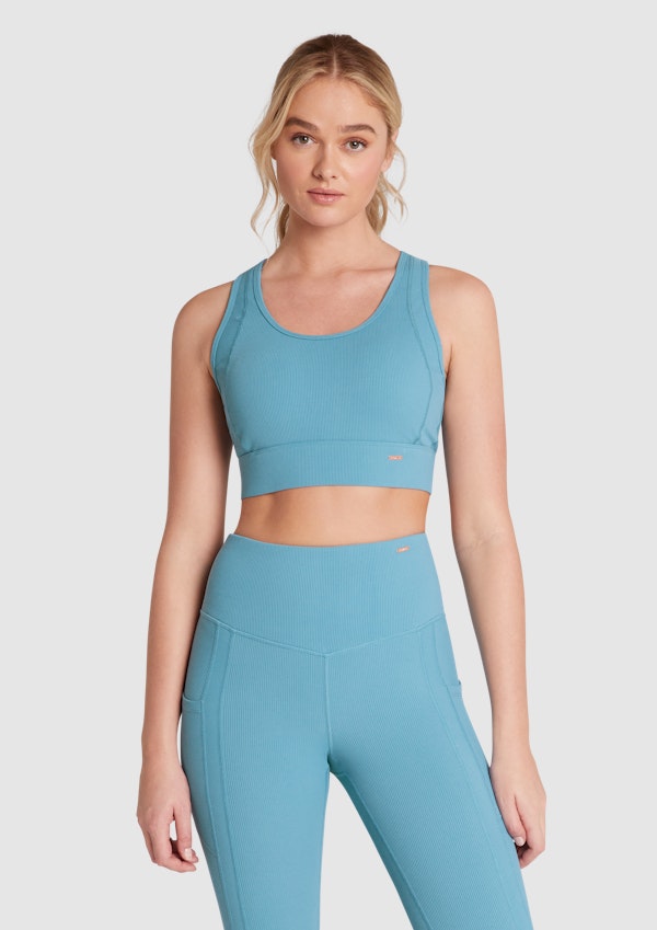 Wild Thing Ribbed High Impact Sports Bra
