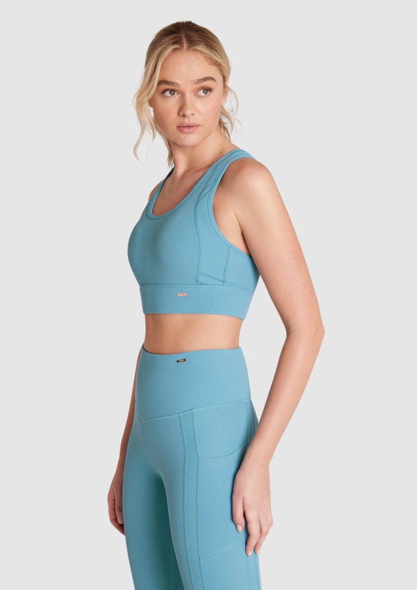 Wild Thing Ribbed High Impact Sports Bra