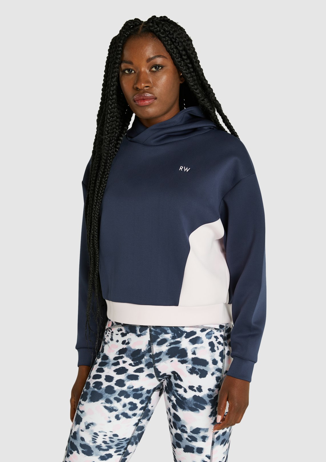 Storm Colour Blocked Hoodie