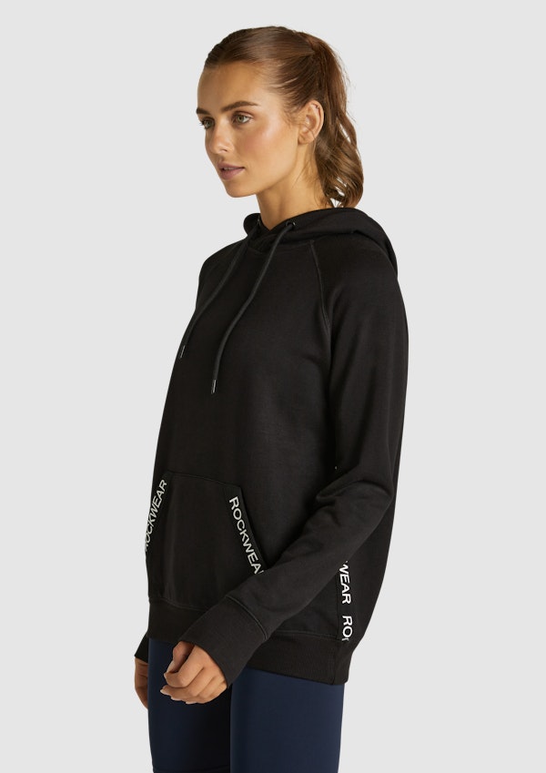 Side Logo Tape Hoodie