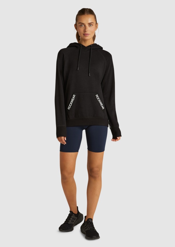 Side Logo Tape Hoodie