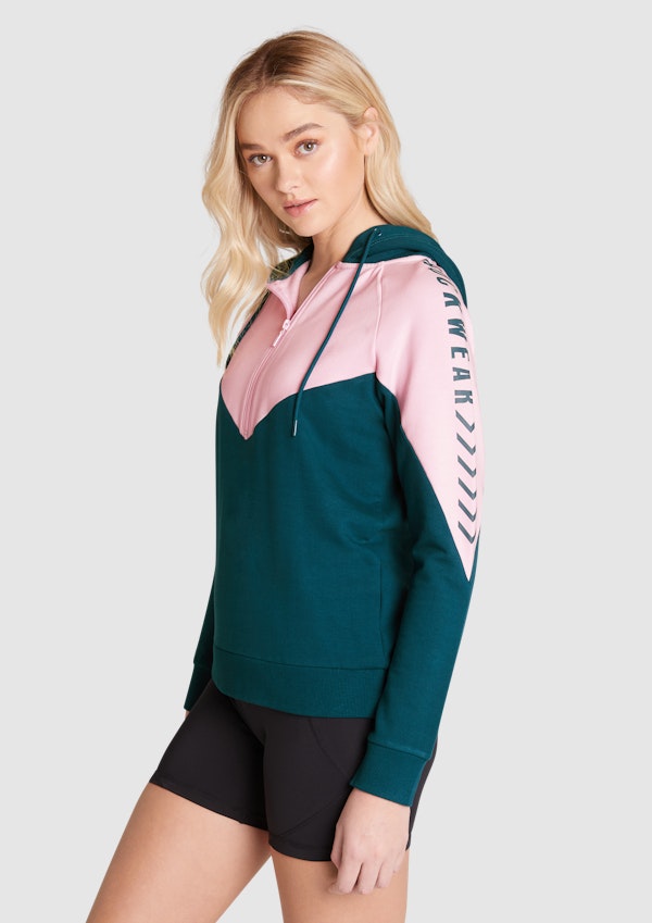 Milos Panelled Hoodie