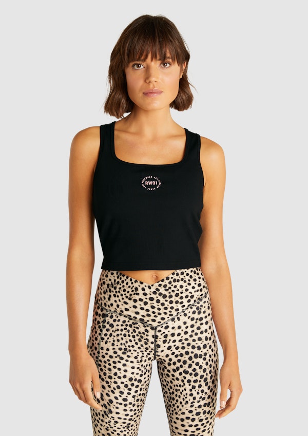 Arizona Rib Fitted Crop