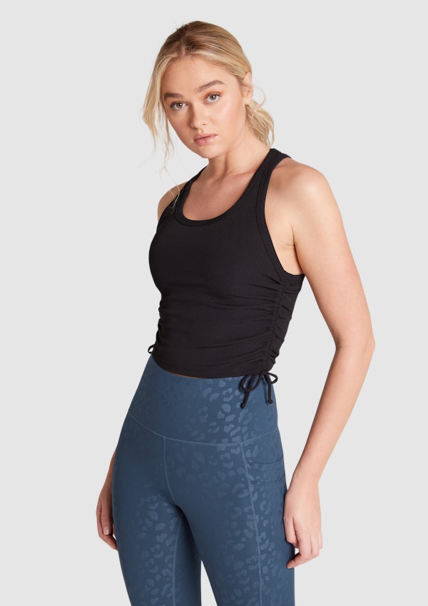 Dreamer Ruched Side Fitted Tank