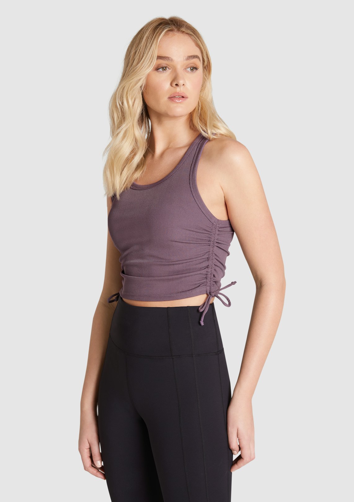 Dreamer Ruched Side Fitted Tank