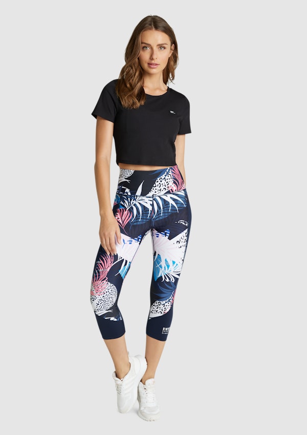 Electric Cross Back Tee