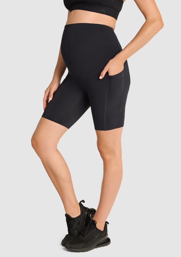 Maternity Pocket Bike Shorts