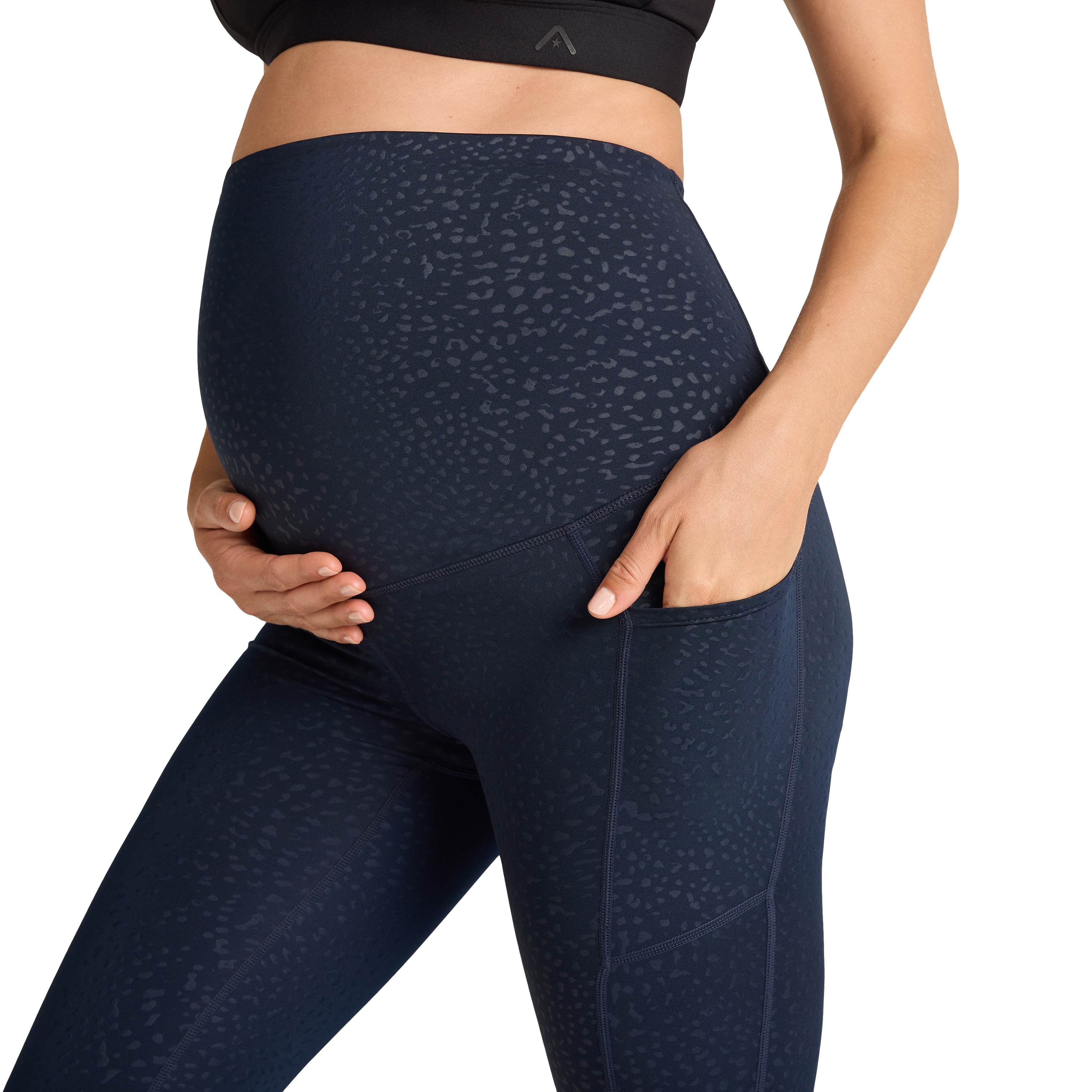 Maternity Pocket 3/4 Tights