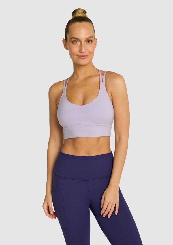 Women Sports Bra Bustier Top Breathable with phone pocket Underwear Yoga  Gym Bra