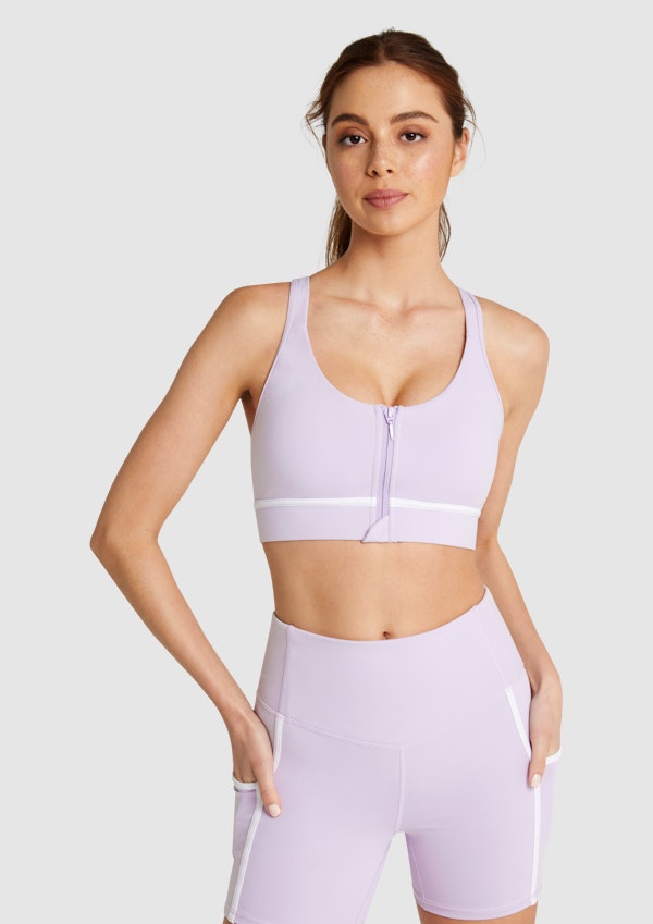 Freedom Mi Zip Sports Bra