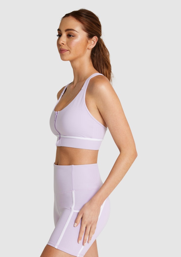 Freedom Mi Zip Sports Bra