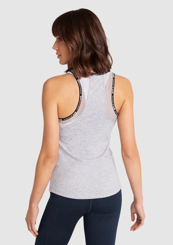 Milan Logo Trim Singlet