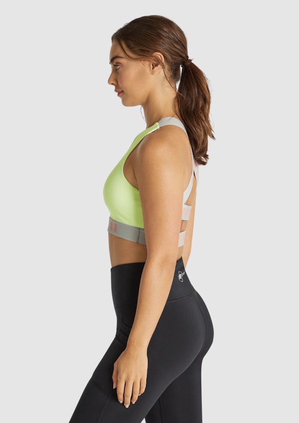 The Cruz Branded Elastic Crop