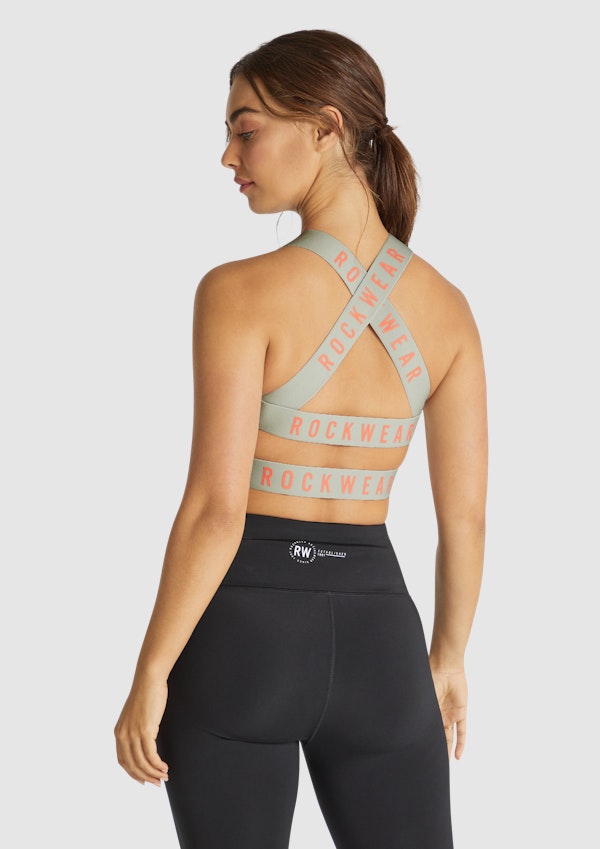 The Cruz Branded Elastic Crop