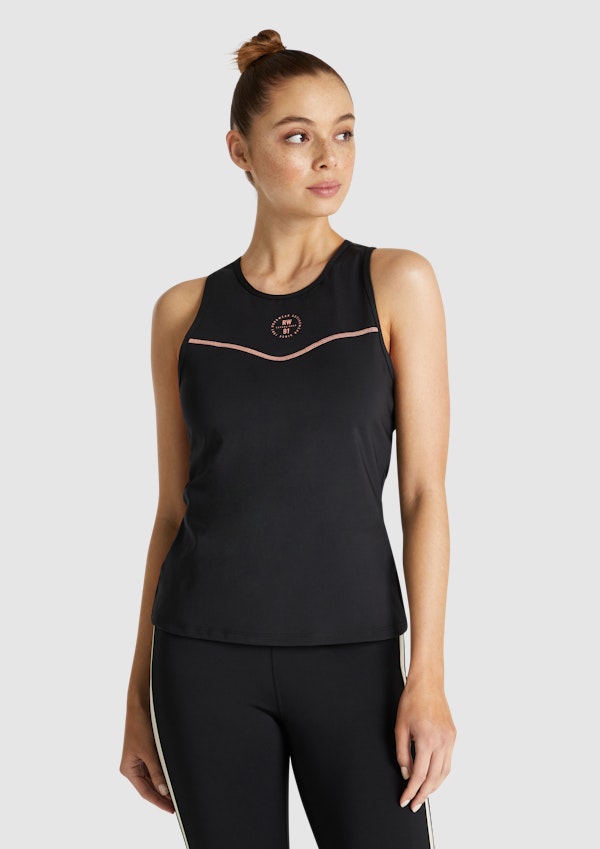 The Cruz Paneled Active Singlet