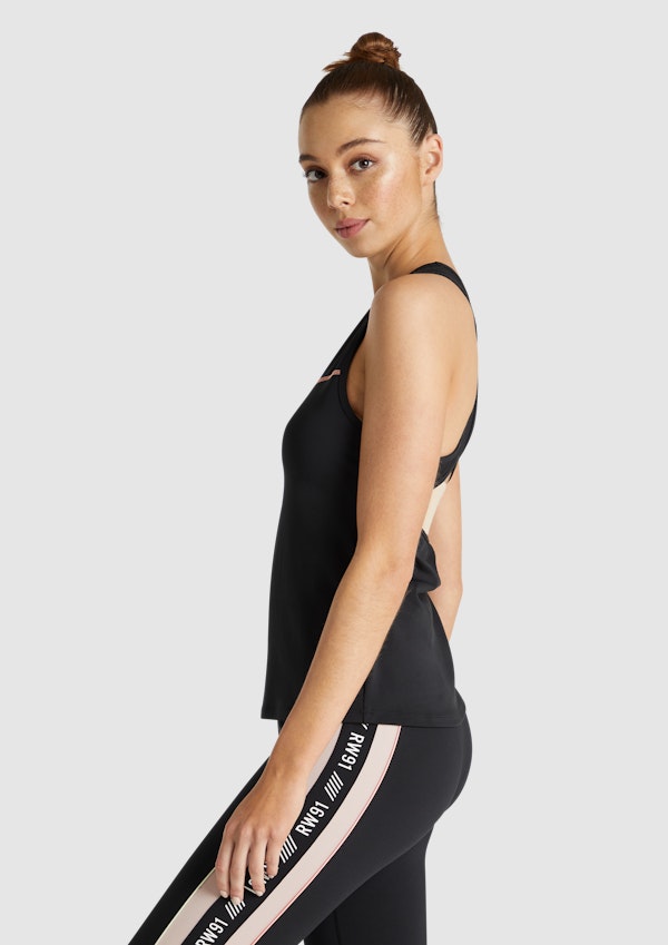 The Cruz Paneled Active Singlet
