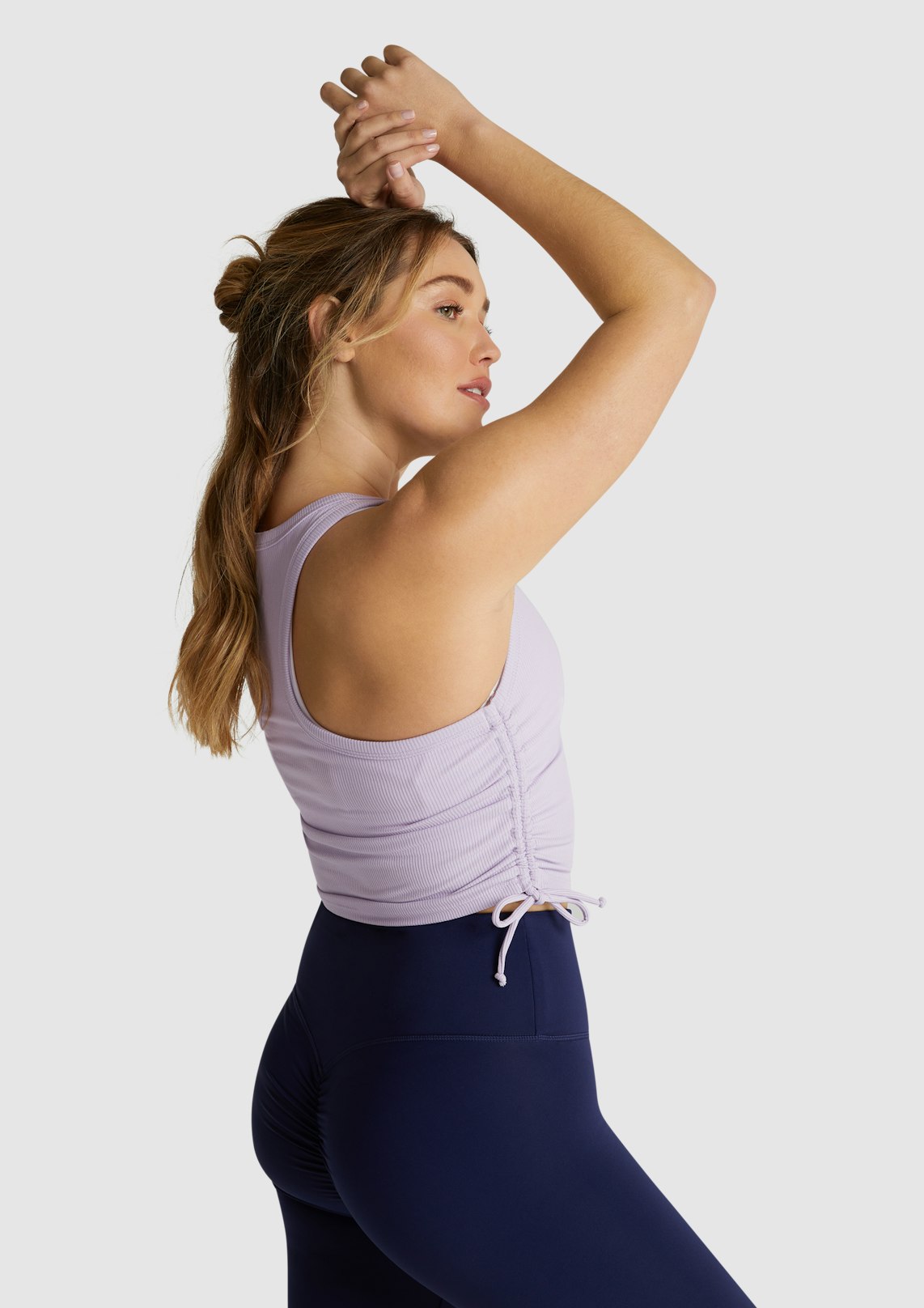 Ruched Side Fitted Tank