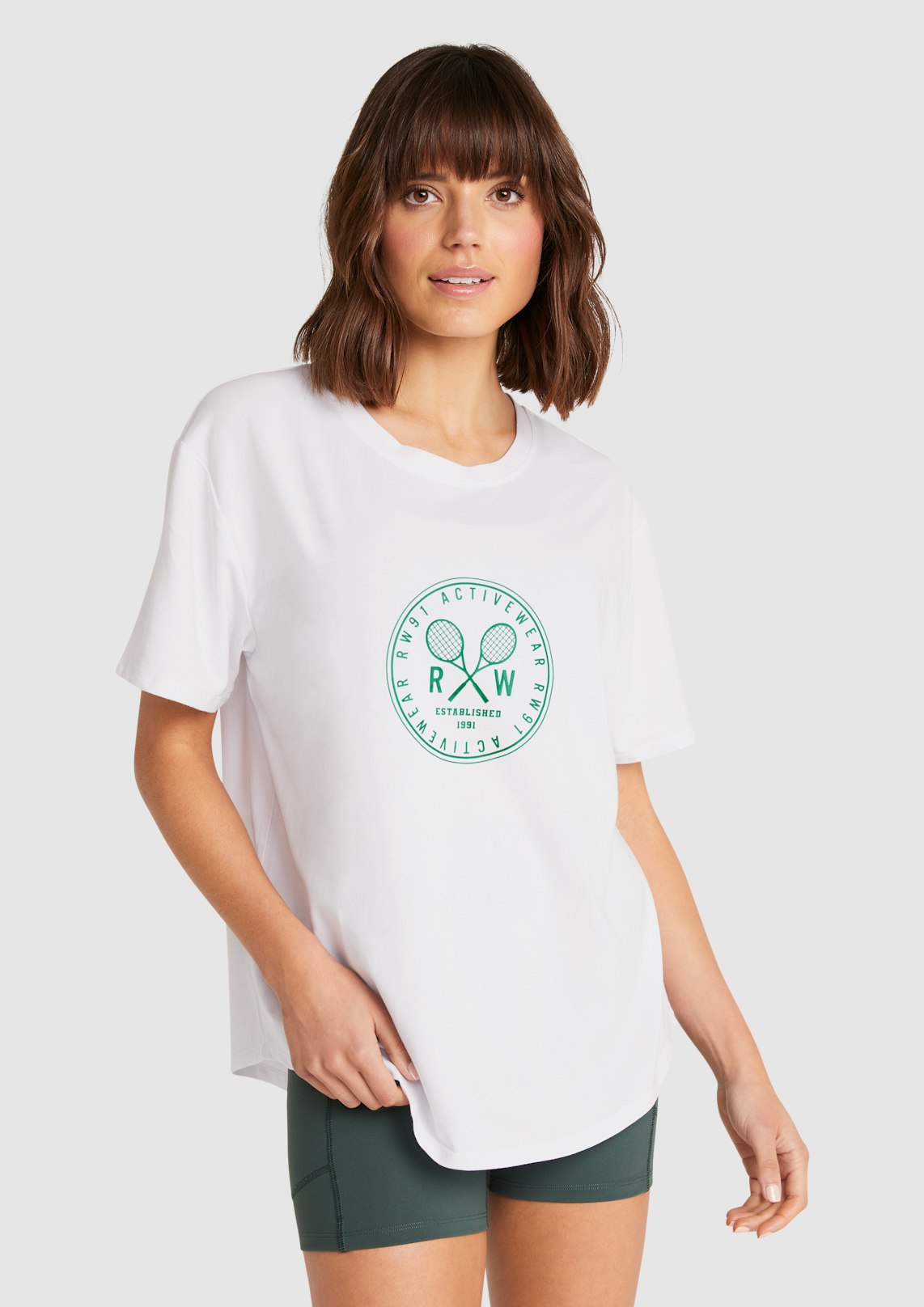 Milan Logo Front Tee