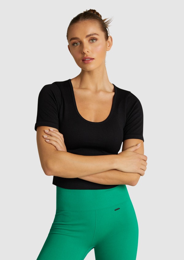 Dopamine Seamless Paneled Tee