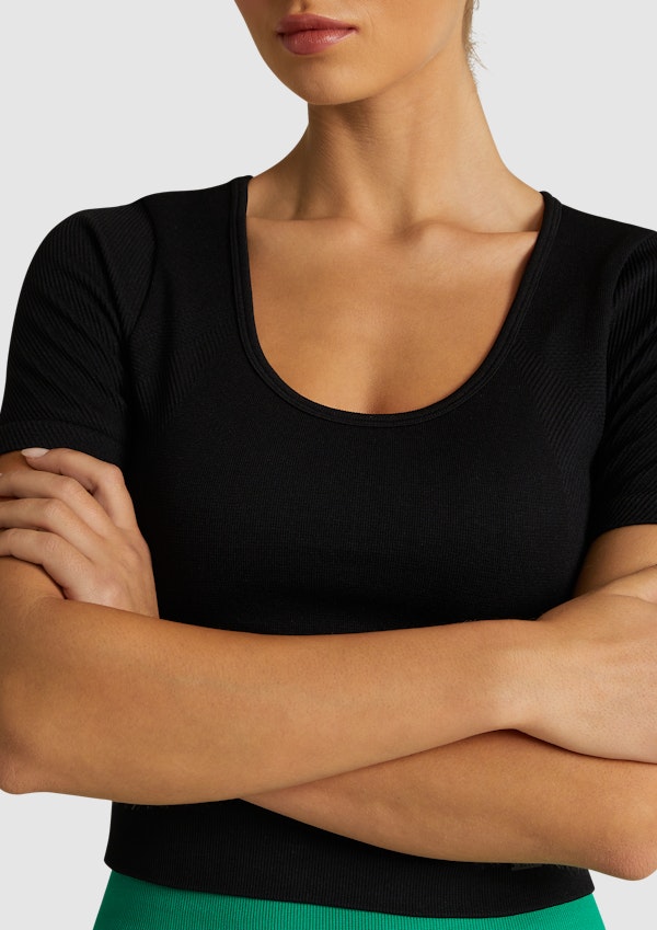 Dopamine Seamless Paneled Tee